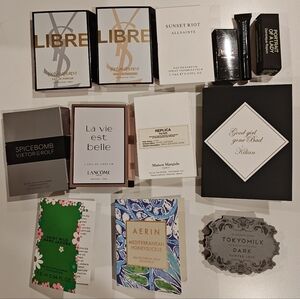 Mini Travel Size Beauty Bundle YSL, Marc Jacobs, Dolce & Gabbana, MAC